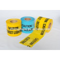 Eco-friendly non-detectable China supplier underground pe warning tape